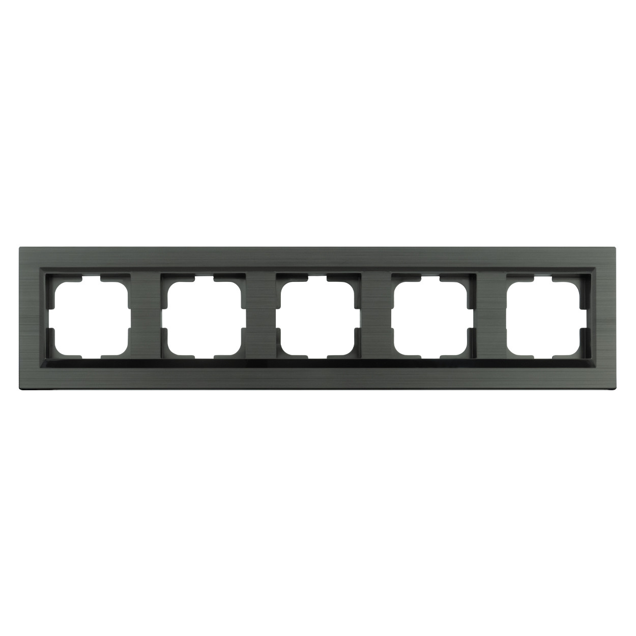 Рамка 5-ша QUANTUM антрацит