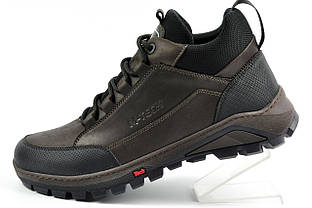 Черевики чоловічі Bumer зимові коричневі MT101