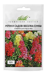 Ротики садові Веселка суміш (Антирринум) 0.2г