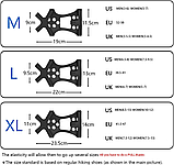 Grectek GT10 Легкі льодоступи-кішки для взуття, протиковзкі накладки для снігу та льоду(розмір М), фото 4