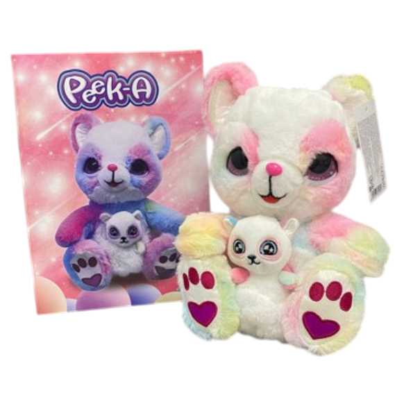 Інтерактивна м'яка іграшка Ведмедик із дитинчам 2 види Співає пісні, танцює, рухається і реагує на дотик, фото 1