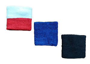 Напульсники махрові 3 штуки комплект