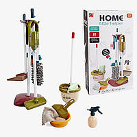 Набір для прибирання 667-58 23 елементи, пилосос на батарейках, відро, совочок, ганчірка з мікрофібри