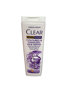 Clear Women Coloured & damaged hair repair Шампунь 400 мл