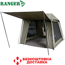 Намет короповий для риболовлі намет рибальський двомісний непромокальний RANGER Gazebo 2-mann 175х300х270 см