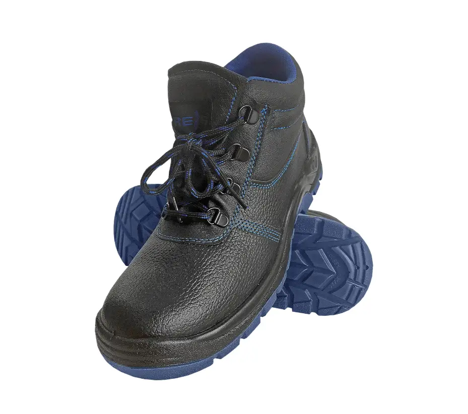 Робочі черевики з металевим носком зі шкіри буйвола захисне спецвзуття, робочі черевички з захистом