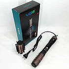 Фен гребінець VGR V-559 для завивки та сушіння волосся керамічне покриття 2 швидкості 2 насадки, фото 8