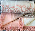 Плед у ніжних відтінках, євро розмір, Sarar, Туреччина, фото 2