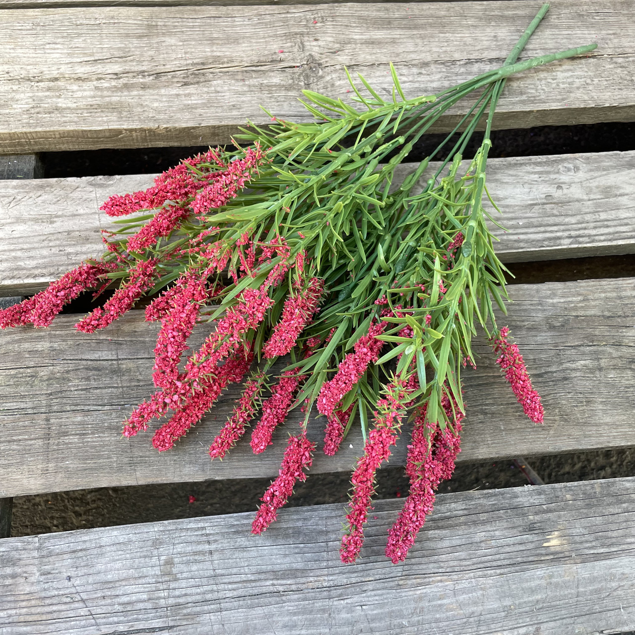 Штучні квіти лаванди (вереск) 37 см, фото 1