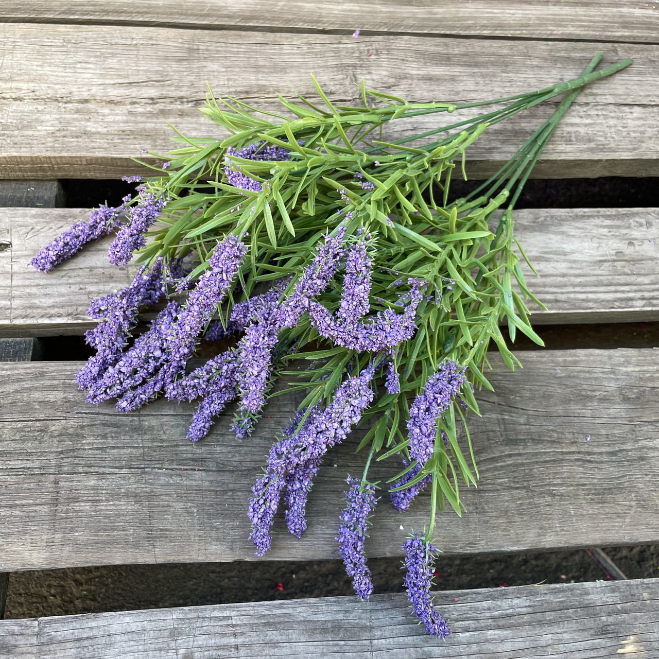 Штучні квіти лаванди (вереск) 37 см, фото 1