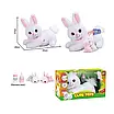 Дитяча плюшева іграшка Кролик пухнастик із кроленятами / М'який друг співає пісні, запис і реагує на дотик, фото 10