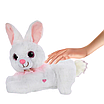 Дитяча плюшева іграшка Кролик пухнастик із кроленятами / М'який друг співає пісні, запис і реагує на дотик, фото 4