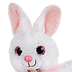 Дитяча плюшева іграшка Кролик пухнастик із кроленятами / М'який друг співає пісні, запис і реагує на дотик, фото 8