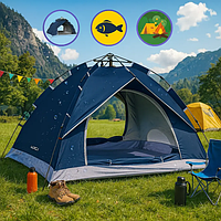 Палатки Lugi Палатки для відпочинку (2х місні) Палатка для кемпінгу 190×190×140 см Палатки похідні (Туристичні намети)