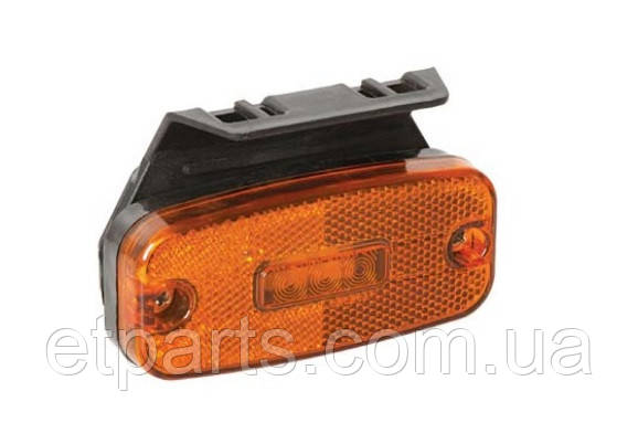 Ліхтар габаритний 24V діодний жовтий, фото 1