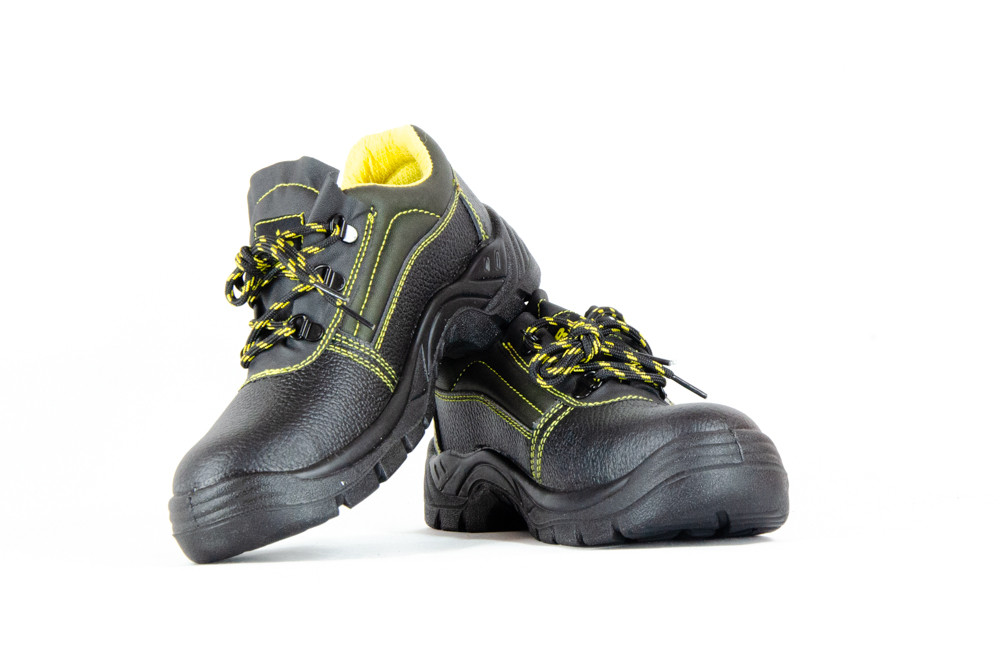 Робоче спец взуття, Спецвзуття демісезонне, Робочі черевики шкіряні захисні з металевим носком Reis P-S3