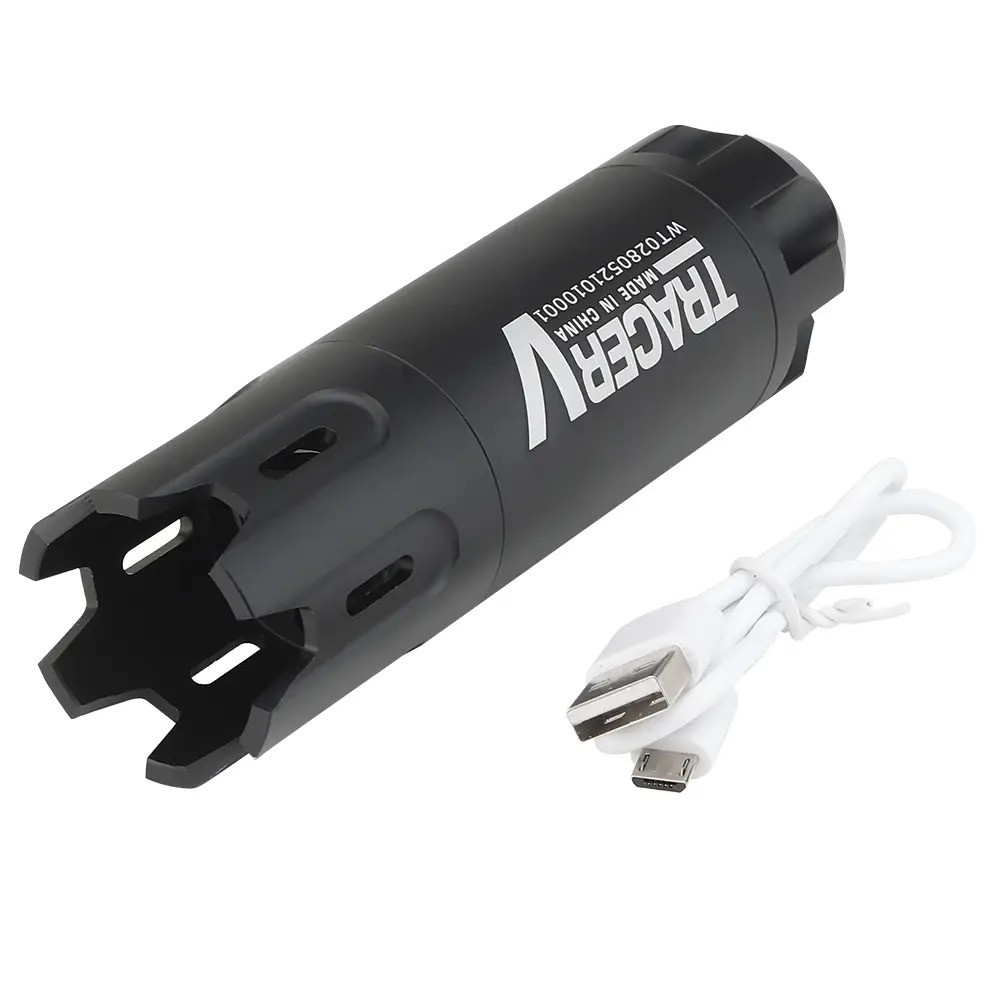 Трассерна насадка WoSport Octopus Shape, Colorful Lights Tracer black EX-028-BK