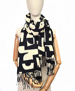 Шарф теплий жіночий кашеміровий абстракція Роллі