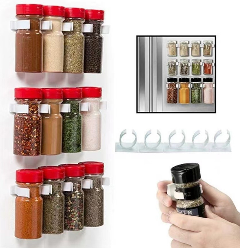 Кріплення для спецій та соусів Clip N Store настінні, фото 1
