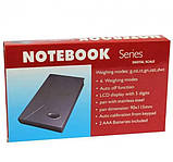 Міні ваги ювелірні електронні Notebook Series 0,01–500 г, фото 5