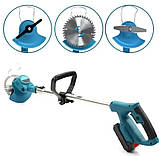 Газонокосарка електрична з 2 акумуляторами 2000 мАг, фото 5