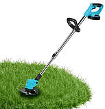 Газонокосарка електрична з 2 акумуляторами 2000 мАг, фото 8