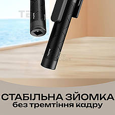 Монопод NeePho Np-L10 185 см штатив для телефона камери з блютуз пультом палиця для селфі для відео 4 ніжки, фото 5