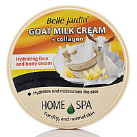 Антивіковий регенеруючий крем для обличчя з козячим молоком і колагеном Face Cream, Belle Jardin, 200 мл