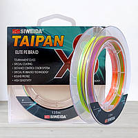 Шнур Siweida Taipan PE X8, 135м, 0,18мм