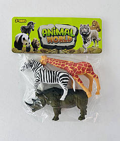 Набір диких тварин У пакеті (000-32С)