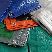 Тенти поліпропіленові, пологи від снігу, вітру і дощу (тарпаулинові ) .Польща (матеріал).