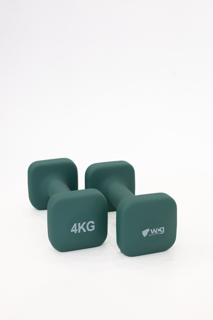 Гантелі для фітнесу WCG Cube 2×4 кг, фото 1