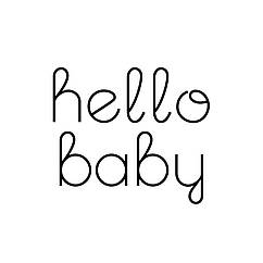 Наліпка з оракалу Hello Baby, 014