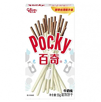 Палички Glico Pocky зі смаком Молоко Milk Flavor, 55 г