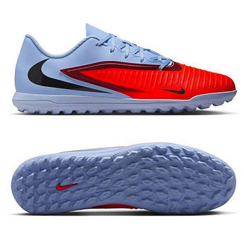 Сороконіжки Nike Phantom 6 Low Club TF HQ2324-400, Фіолетовий, Розмір (EU) — 39