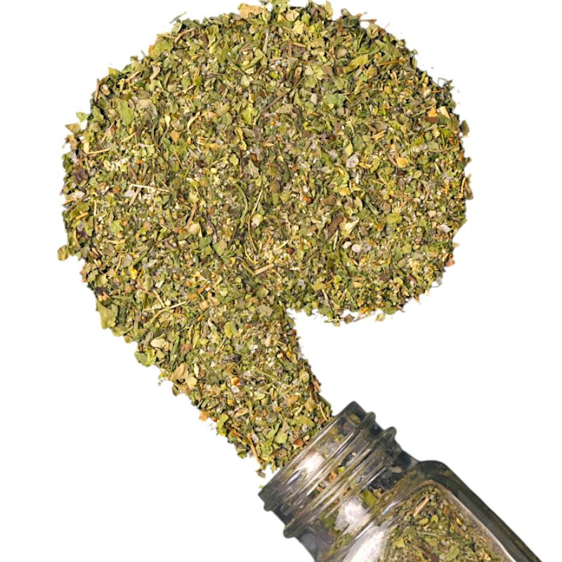 Копчена часникова сіль з травами