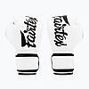 Боксерські рукавиці Fairtex BGV14 White 14 унцій (бинти в комплекті), фото 6
