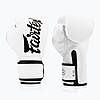 Боксерські рукавиці Fairtex BGV14 White 14 унцій (бинти в комплекті), фото 5