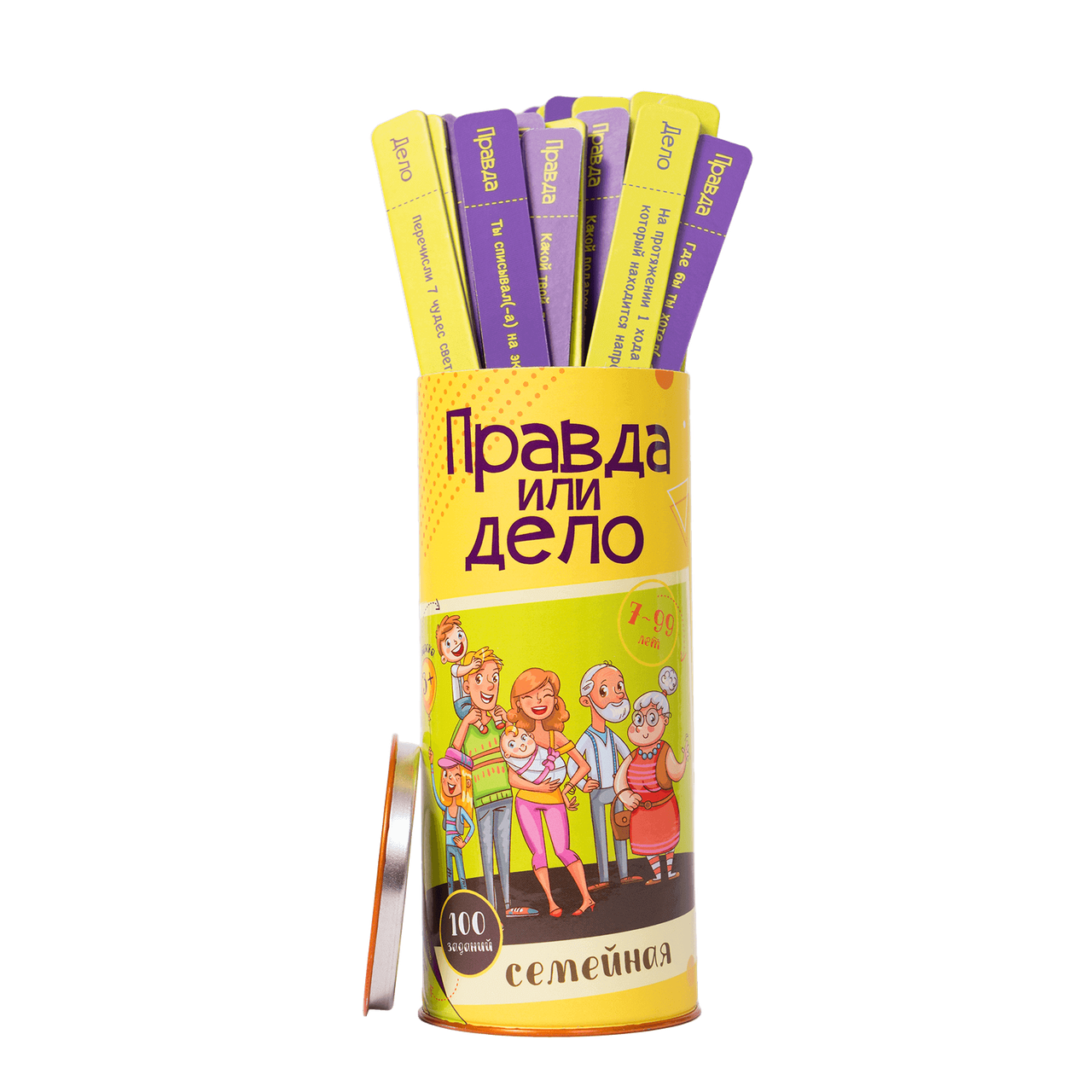 Правда или Дело «Семейная» - игра для всего семейства от мала до велика (на рус.языке)