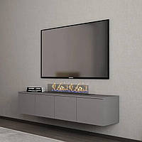 Тумба під ТВ Doros Левія Графіт 4Д 160х35х33 см