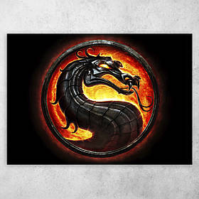 Плакат постер "Mortal Kombat / Мортал Комбат" №2