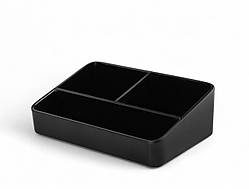 Підставка під чайний пакетик чорна 15,5х10х5 см One Chef NK-610111