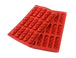 Форма силіконова Профі Шоко-Батоно 82х18 мм 15 комірок One Chef NK-904081