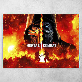Плакат постер "Mortal Kombat / Мортал Комбат" №6