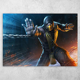 Плакат постер "Mortal Kombat / Мортал Комбат" №8