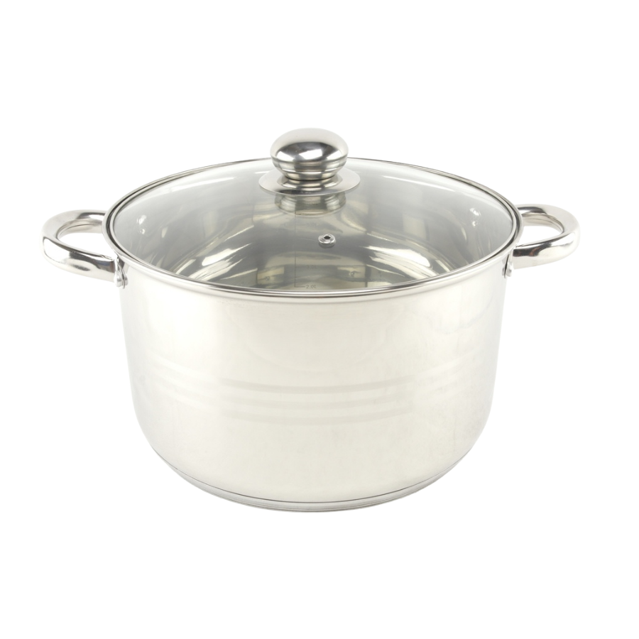 Каструля з нержавіючої сталі А-Плюс 2170 8.2 л, фото 1