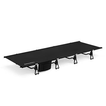 Ліжко складане Naturehike XJC08 CNK2550WS020, поліестер, алюміній, чорний