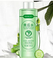 Лосьйон тонер для обличчя IMAGES 500 мл з огірковим екстрактом очищення шкіри