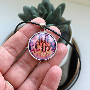 Кулон Apink (2) Срібло Шнурке