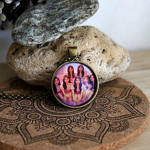 Кулон Apink (2) Бронза Ланцюжок